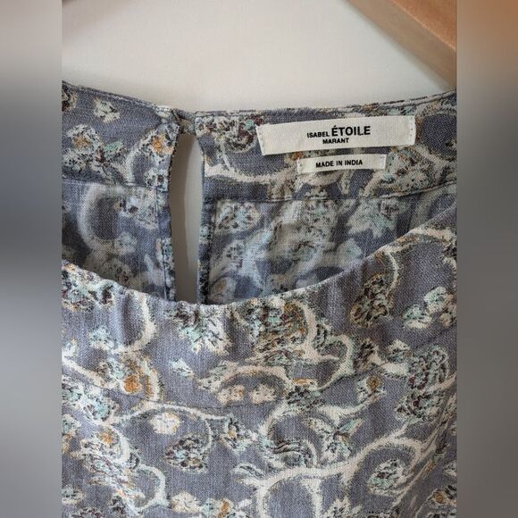 Isabel marant Delicia Linen Wrap Dress - Picture 2 of 6